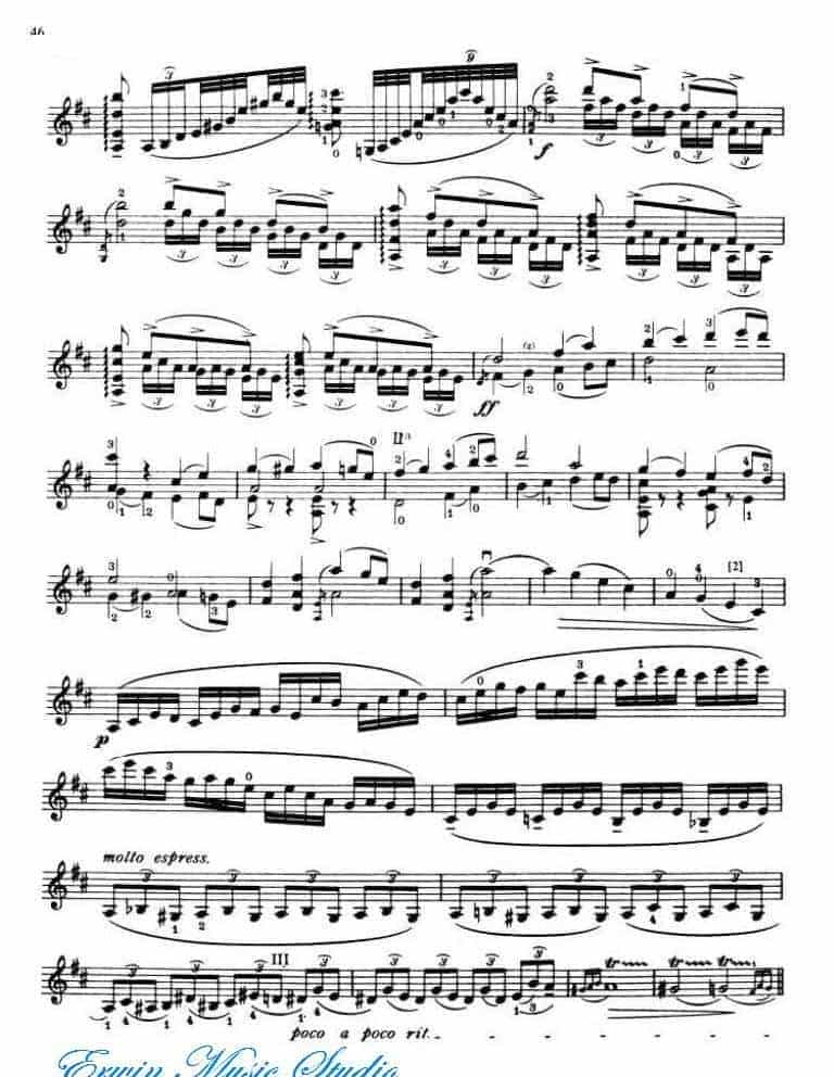克莱斯勒-贝多芬-小提琴D大 调协奏曲华彩Violin Kreisler Cadenzas_第3张