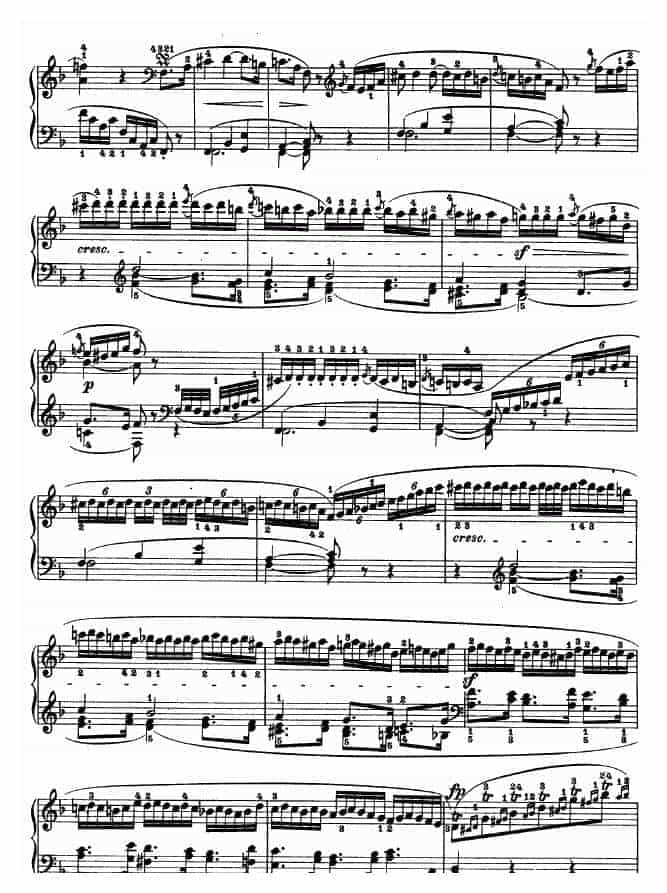 贝多芬-beethoven 第二十二钢琴奏鸣曲-Op.54_第5张