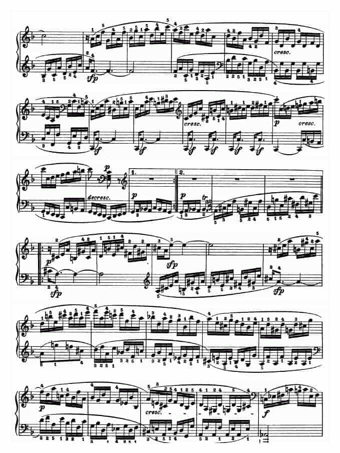 贝多芬-beethoven 第二十二钢琴奏鸣曲-Op.54_第7张