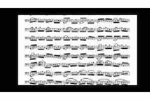 巴哈 Bach Johann Sebastian 二部創意曲No.13带指法 钢琴谱