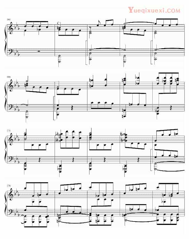 贝多芬 beethoven 李斯特改编贝多芬《命运》独奏版 钢琴谱_第8张