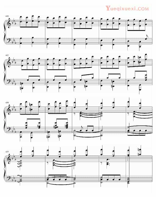 贝多芬 beethoven 李斯特改编贝多芬《命运》独奏版 钢琴谱_第21张
