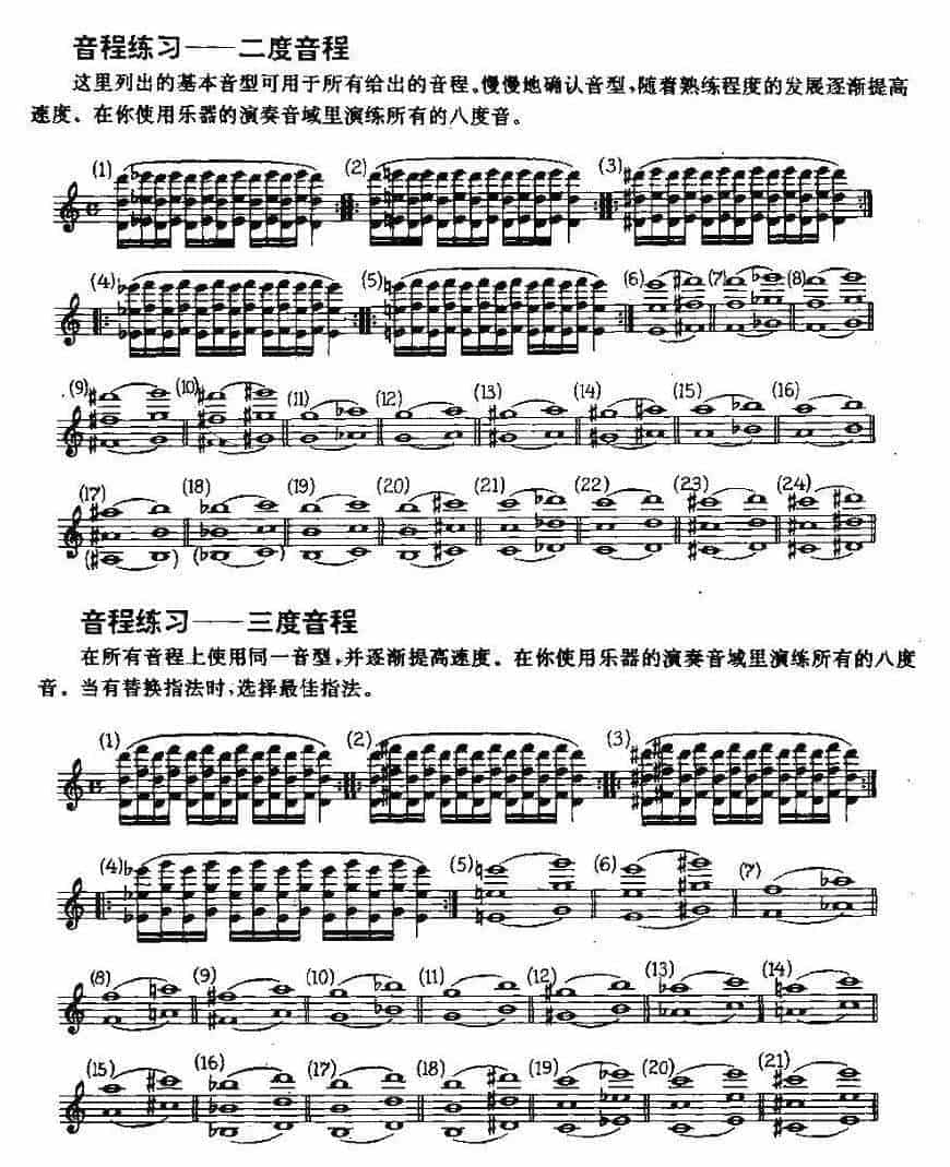 如何练习双簧管？详解长笛和双簧管的日常练习_第3张