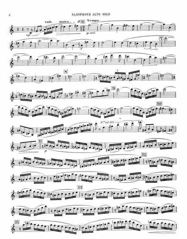 萨克斯谱【Concertino Da Camera】Jacques_第3张
