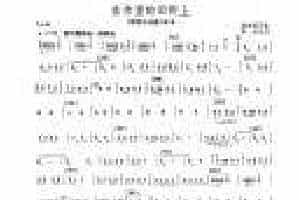 柳琴分谱【在希望的田野上】