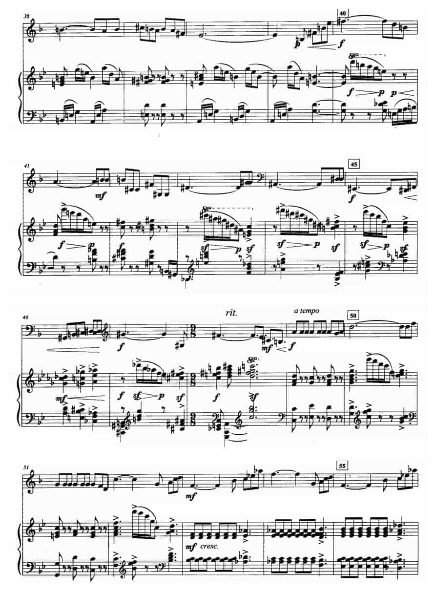 圆号谱【奏鸣曲二】圆号+钢琴_第3张