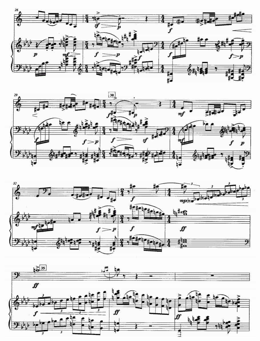 圆号谱【奏鸣曲四】圆号+钢琴_第3张