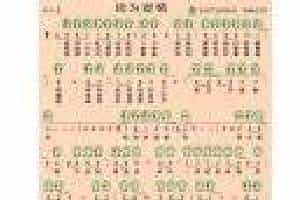 埙谱【因为爱情】
