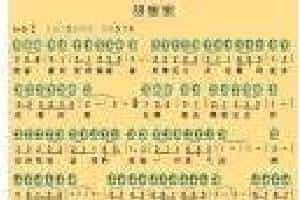 埙谱【甜蜜蜜】