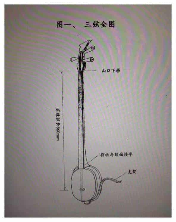 80型大三弦图片 80型大三弦图解_第1张