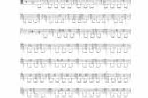 UKULELE谱【天空之城】指弹 扫弦版