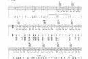 UKULELE谱【同一首歌】蔡国庆