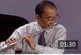 李学全长笛学习入门教学视频 乐曲示范《甜蜜的家庭》毕肖