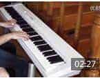 钢琴加电钢琴演奏 CASIO PX-135 WE