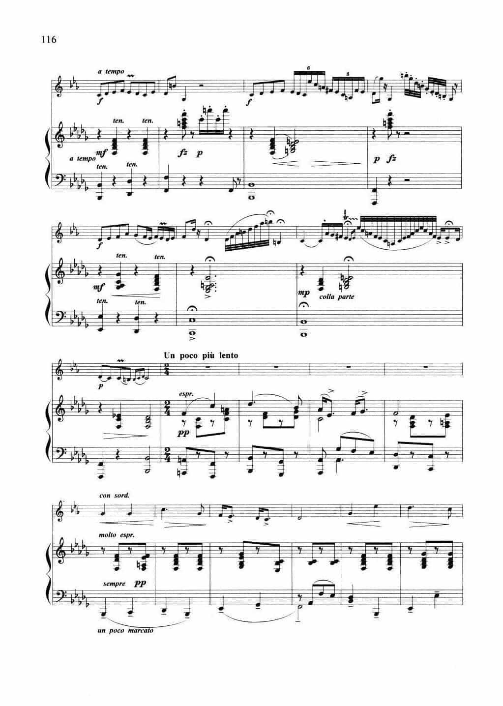 小号独奏曲选3【吉卜赛之歌】朱起东/编_第3张