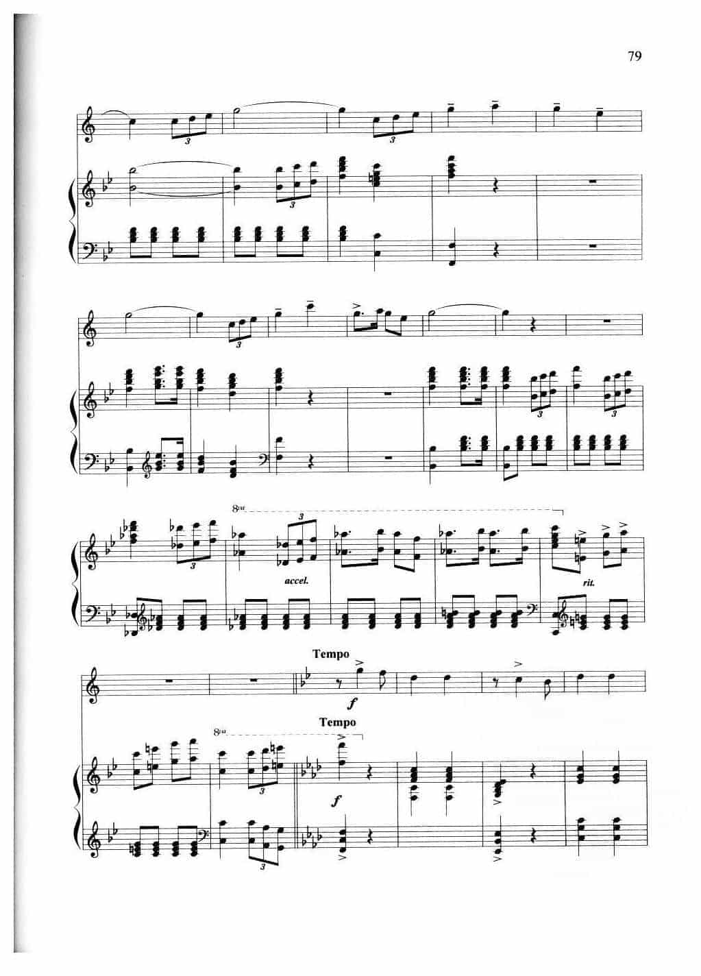 小号独奏曲选4【组曲 清水江畔】朱起东/编_第14张