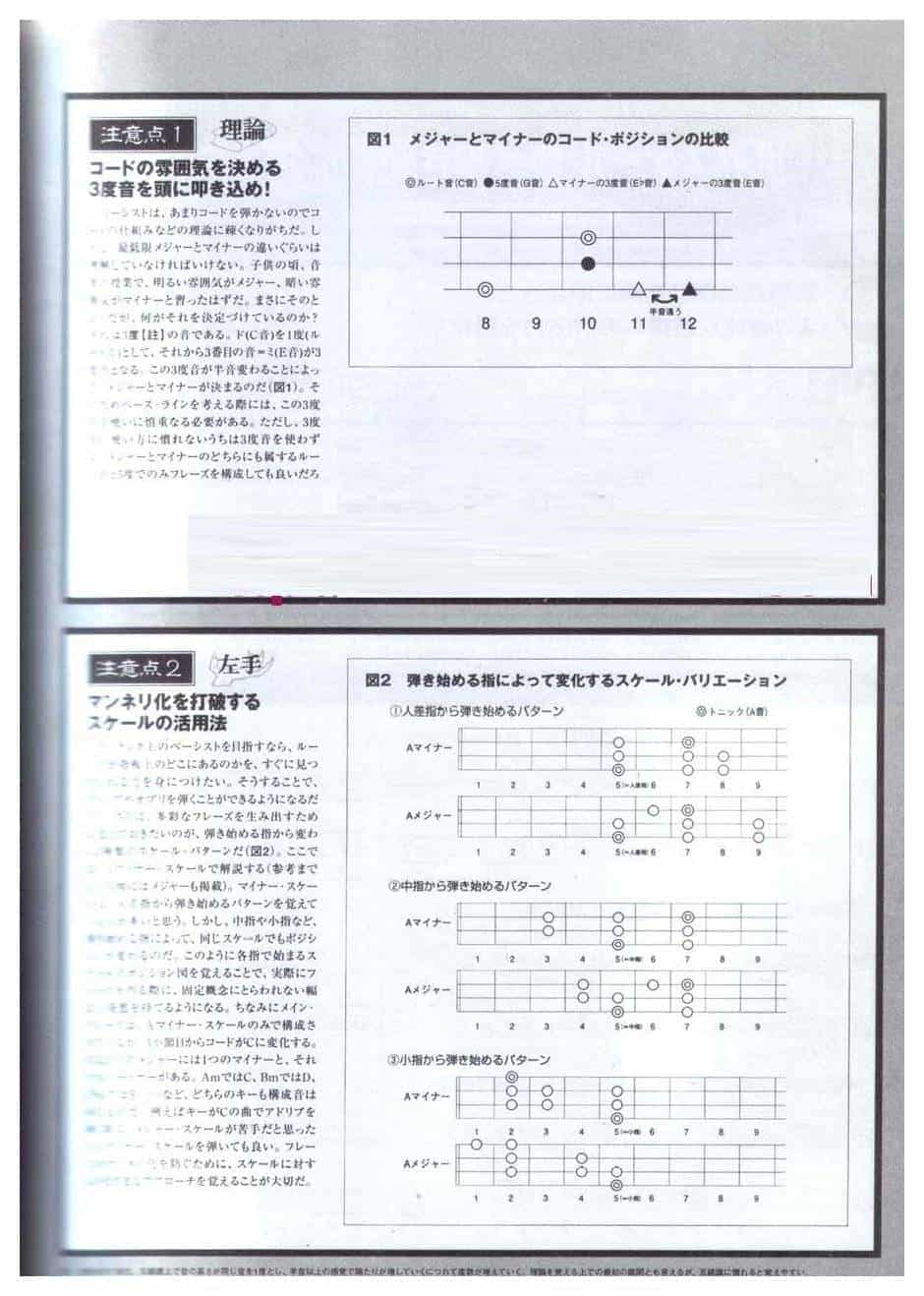 贝司练习精选 日语版贝司练习曲谱带介绍_第8张