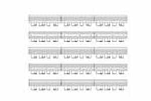 电吉他练习谱《704 exercises for guitar, 1-96 - Exercises 1-96》