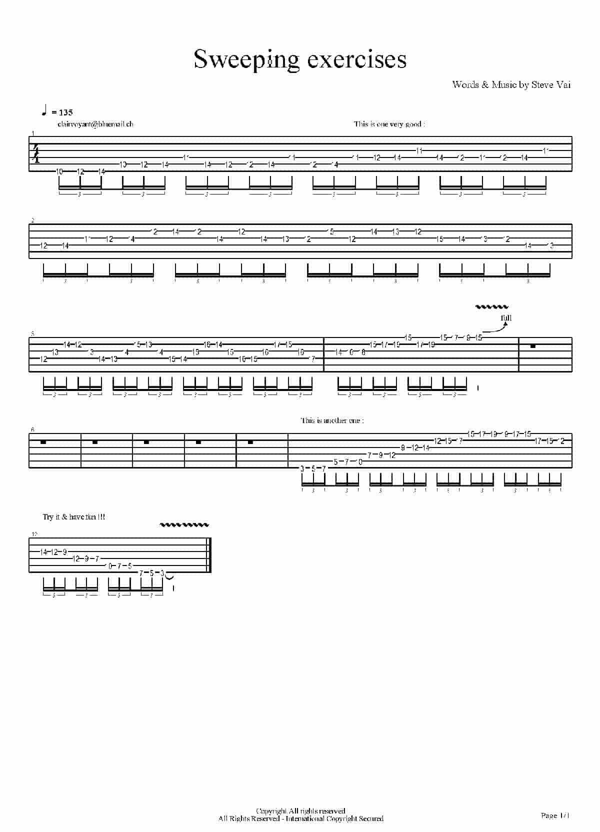 Sweep Excercises - 2 Sweeping exercises_第1张
