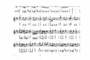 口风琴谱《军队进行曲》线简谱混排版