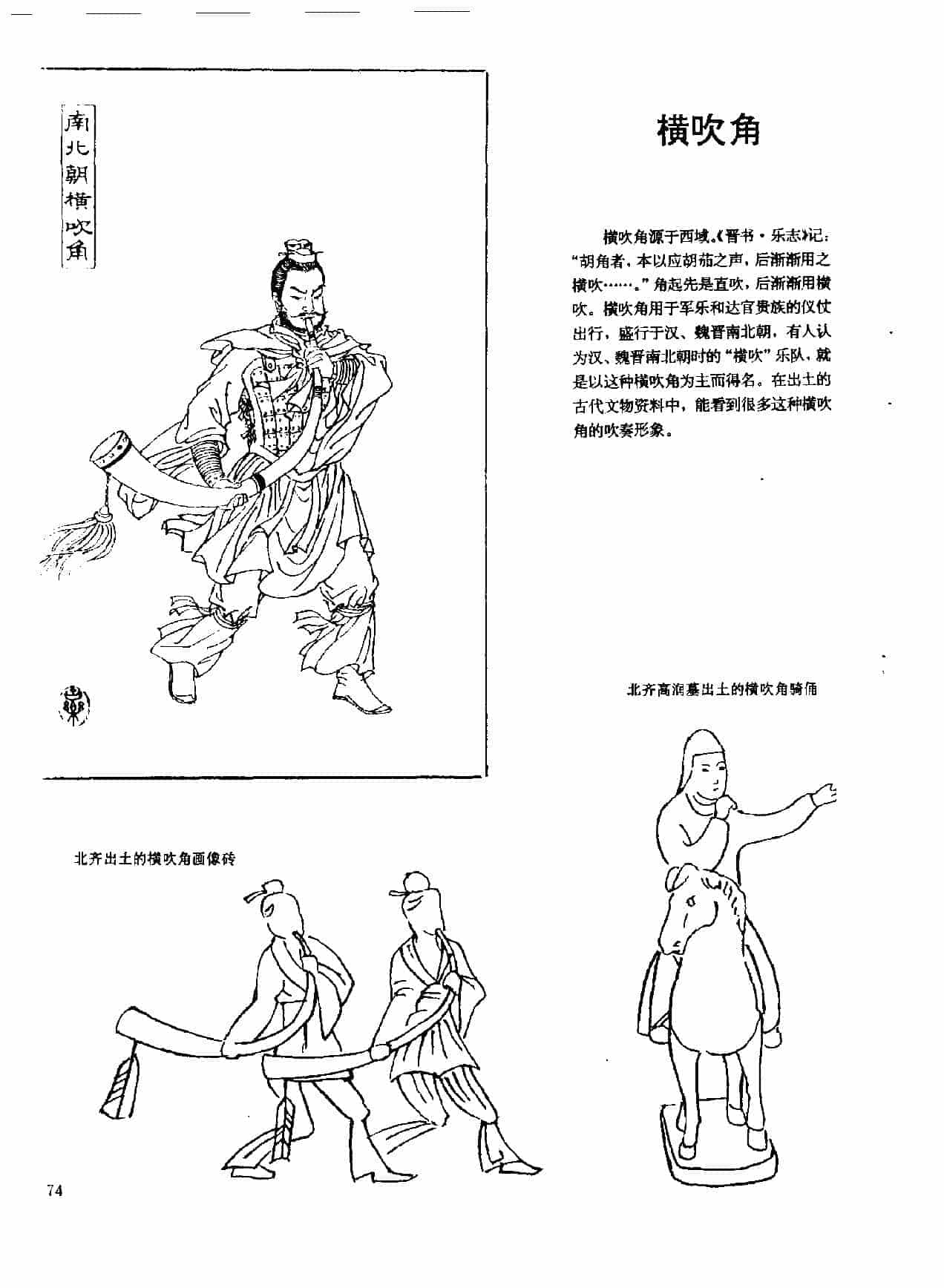 中国古代乐器《横吹角》_第1张