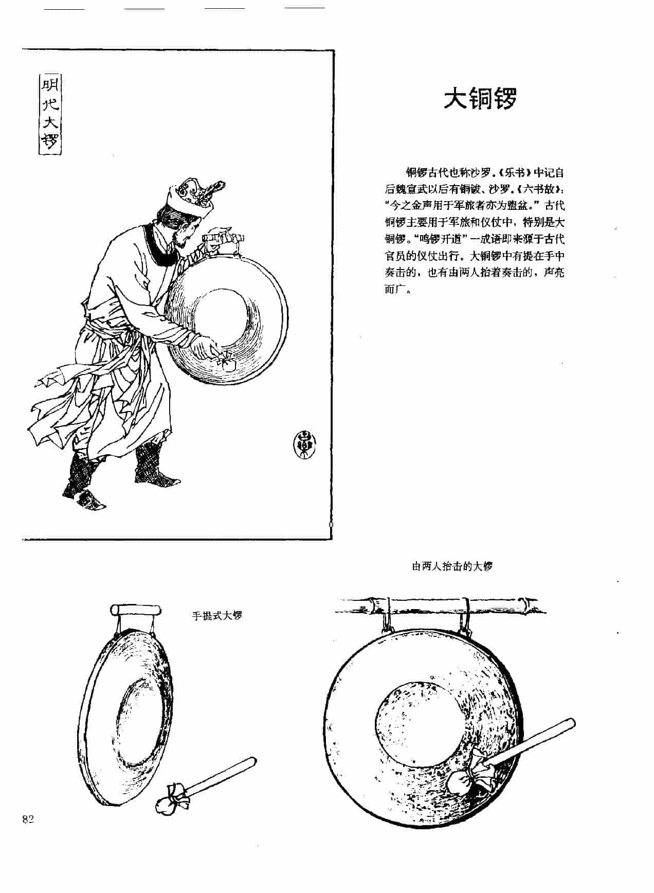 中国古代乐器《大铜锣》_第1张