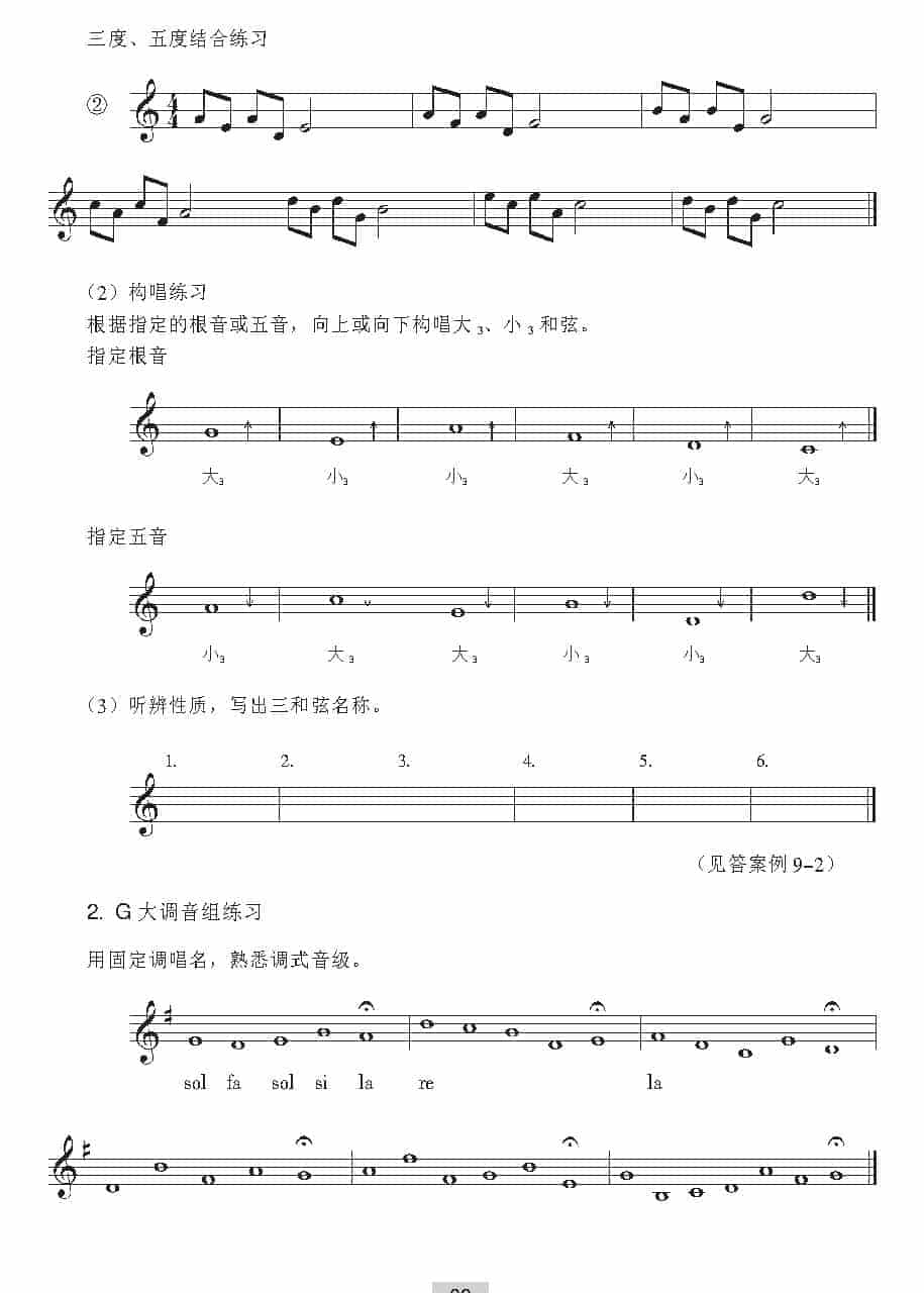 视唱教学 第九课《音高训练》G大调音组练习与旋律的模唱与记忆_第2张