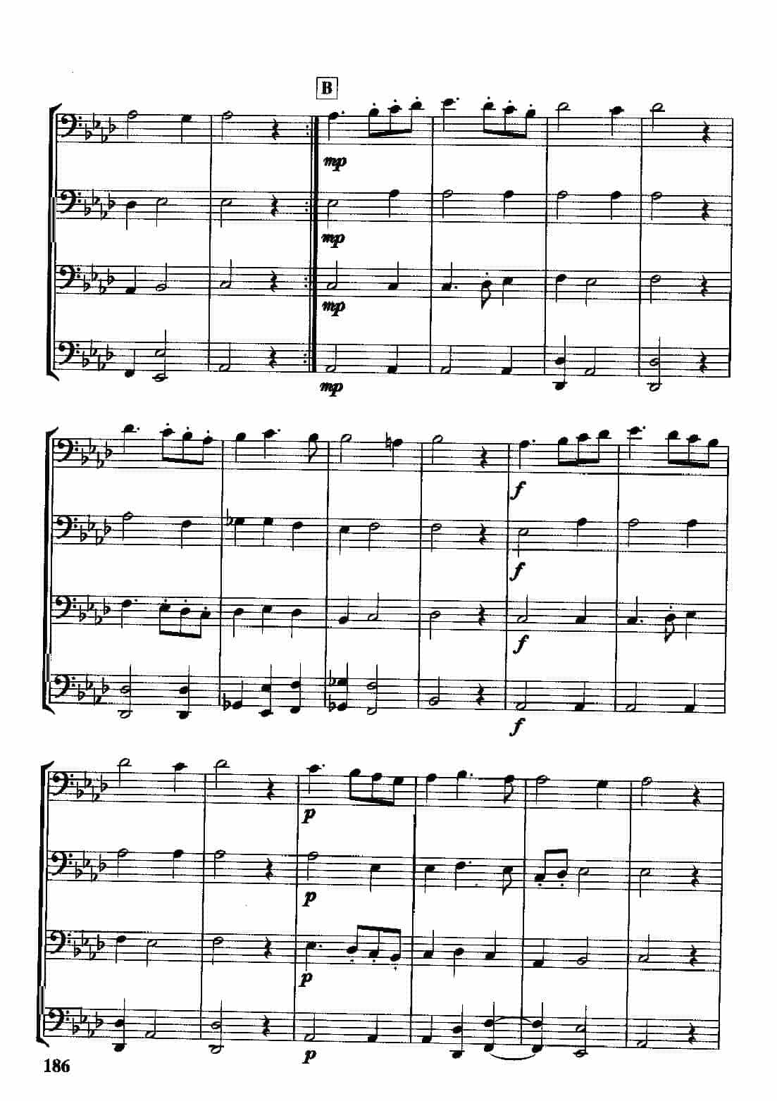 长号四重奏练习曲《牧羊人的舞蹈》_第2张