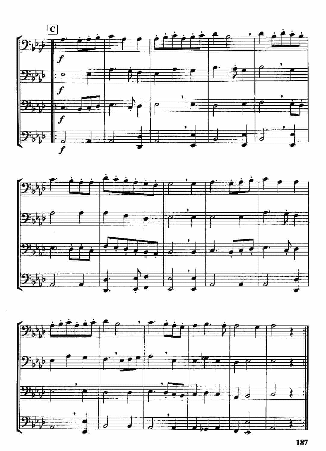 长号四重奏练习曲《牧羊人的舞蹈》_第3张