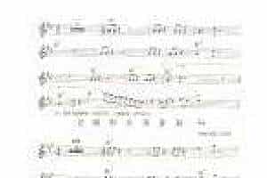 萨克斯乐曲谱《C调即兴布鲁斯》bB/bE