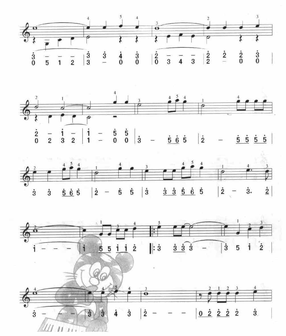 多声部口风琴乐曲【巴比伦之河】加入打击乐的练习_第2张