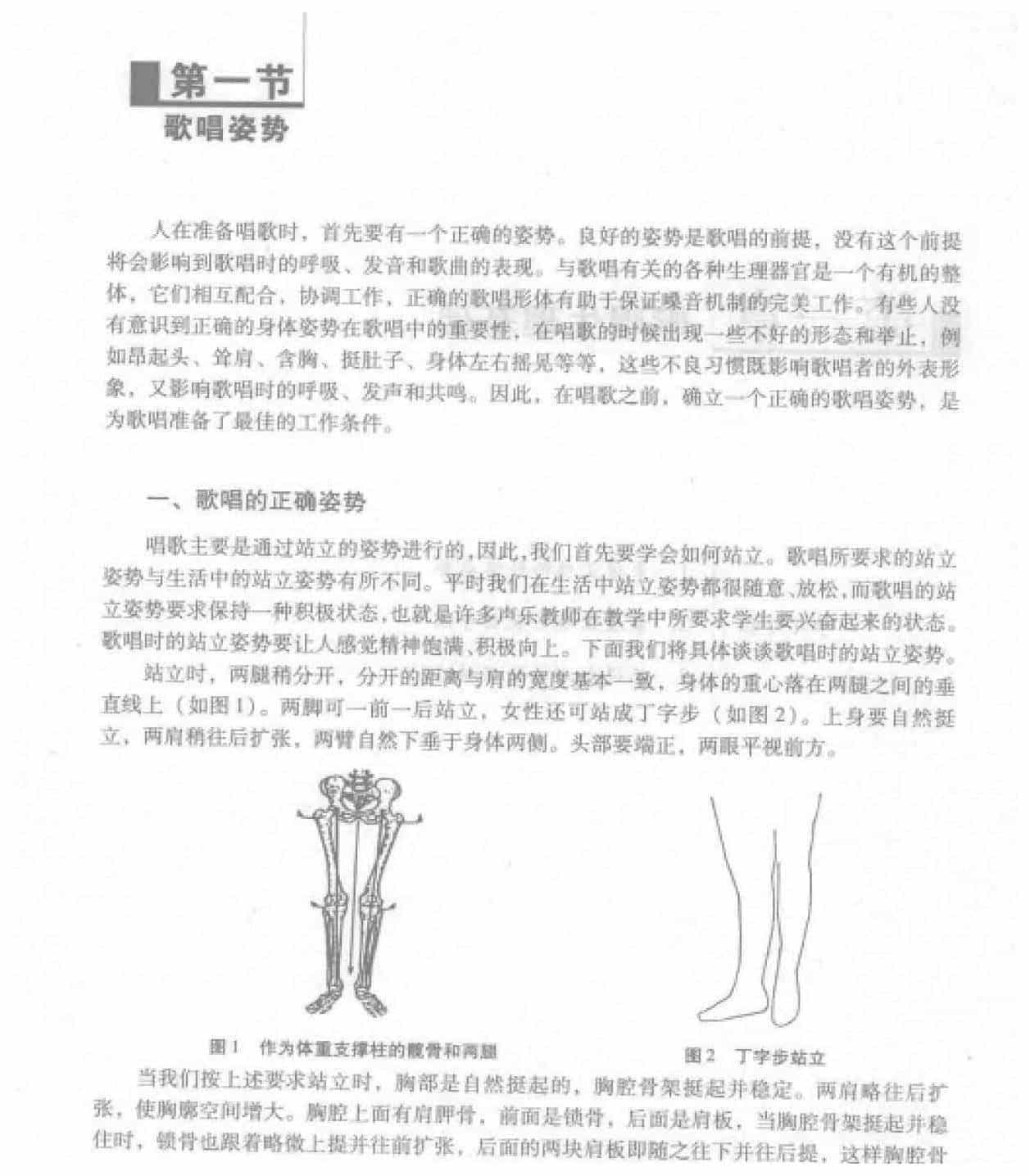 声乐理论教程《歌唱的姿势》_第1张
