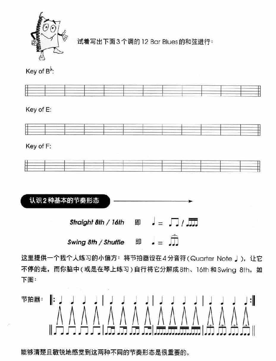 电贝司基础教程《蓝调 Blues》_第2张