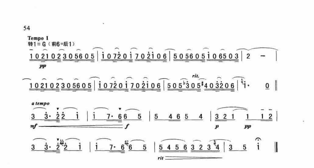 萨克斯金曲《幽默曲》德沃夏克 作曲_第2张