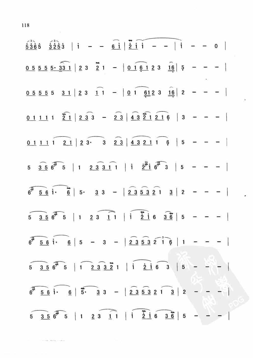 萨克斯金曲《城里的月光》高炳点 记谱_第2张