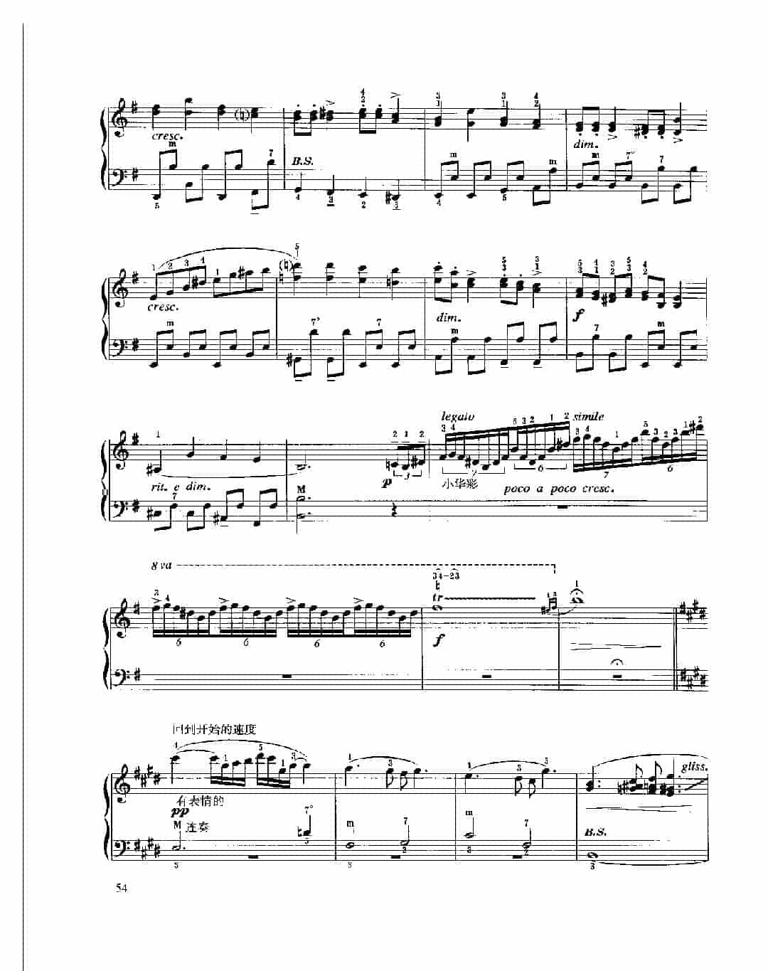 现代手风琴流行乐曲《匈牙利狂欢节序曲》胡拜 曲/玛格南特改编_第3张
