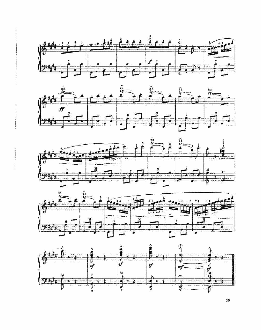 现代手风琴流行乐曲《匈牙利狂欢节序曲》胡拜 曲/玛格南特改编_第8张
