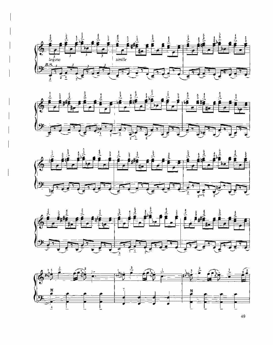 现代手风琴流行乐曲《摇摆的技巧》里翁·沙西 李莫尔格安曲_第2张