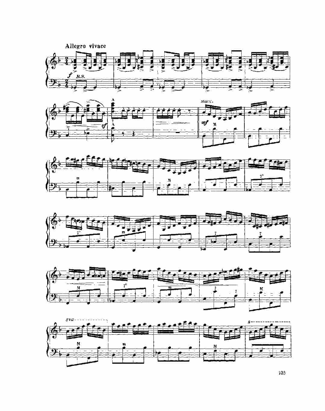 现代手风琴流行乐曲《嬉游曲》[法]A.阿斯蒂尔曲_第5张