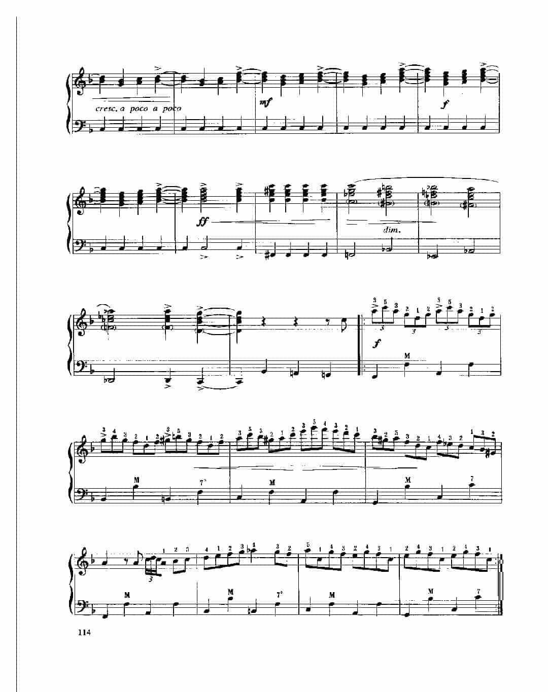 现代手风琴流行乐曲《窗口十公里（旅途的印象》[意]凡切里曲_第4张