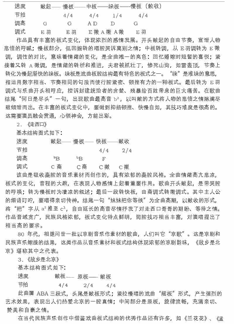 当代民族声乐对戏曲传统的继承与发扬_第6张