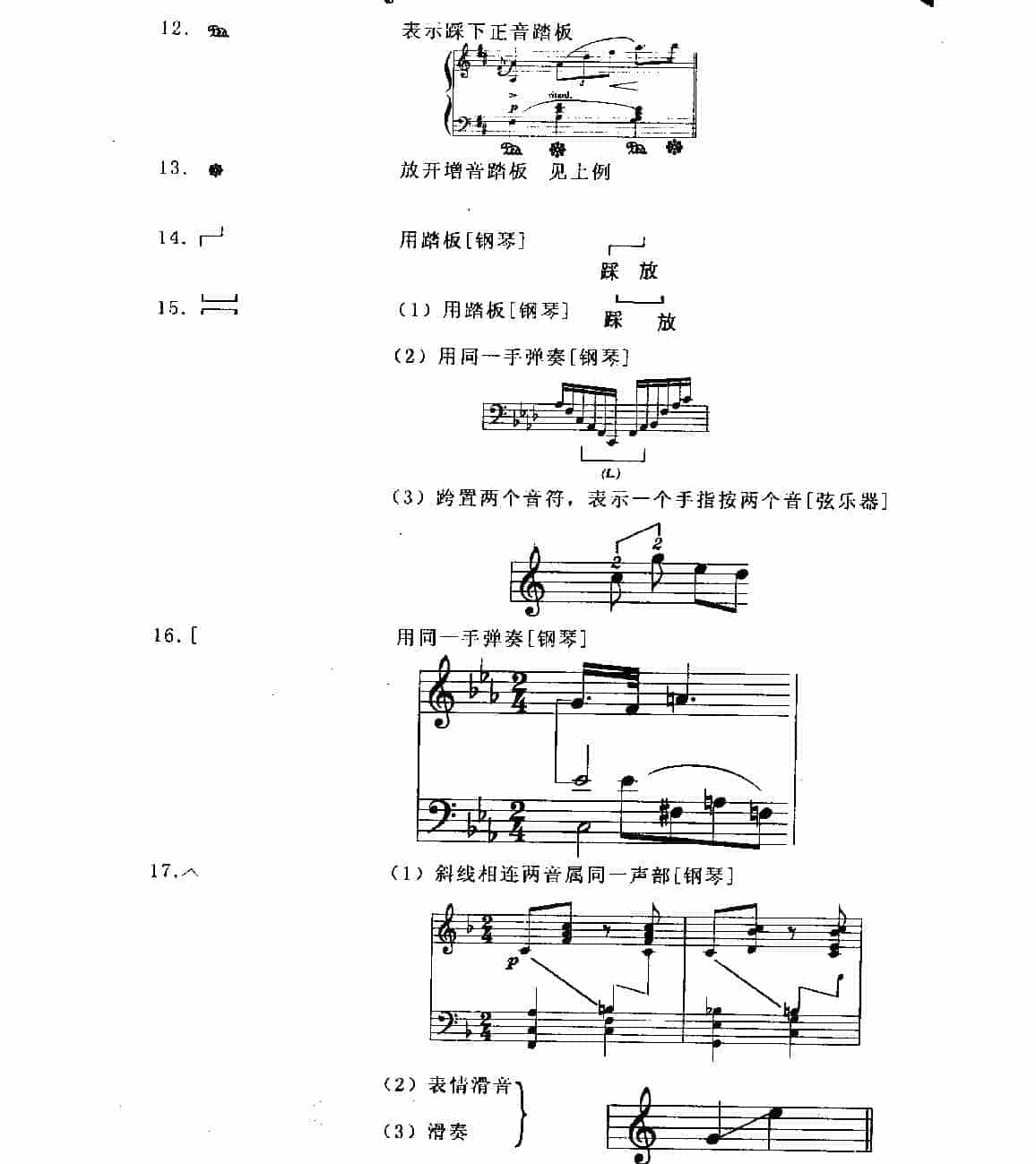 五线谱各种记号教程《演奏演唱记号》_第2张