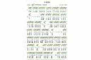 十二孔陶笛谱《不想睡》岛歌中文版