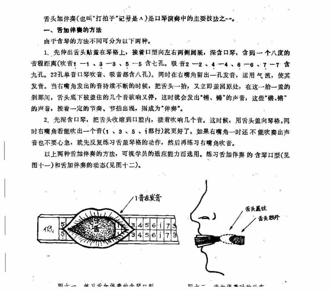 口琴舌加伴奏的方法_第1张