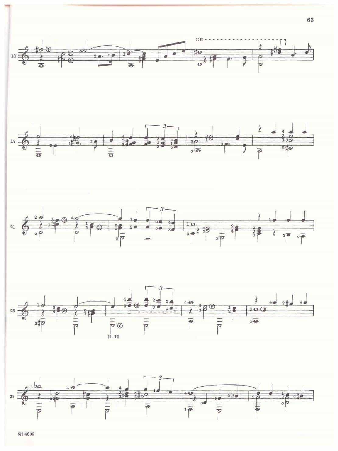当代抒情古典吉他曲《Anastasia》劳林多·阿尔梅达编曲_第2张