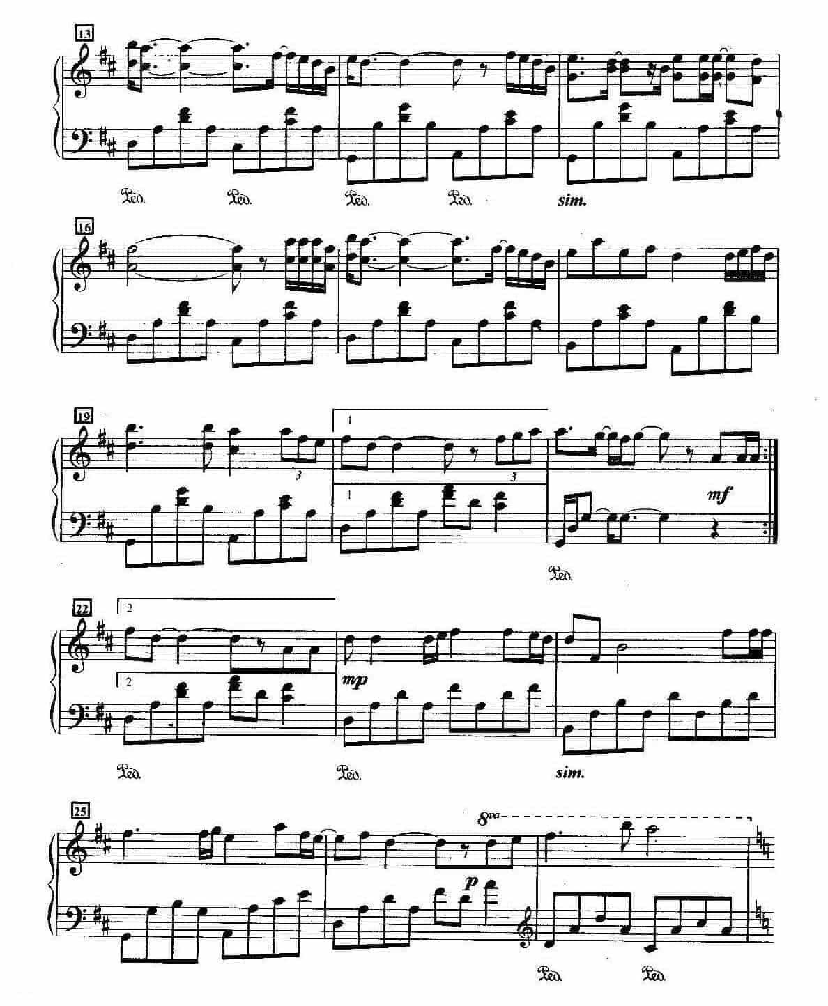 王菲经典歌曲钢琴曲《季候风》作词／潘源良 作曲／陈小霞 杨立德_第2张