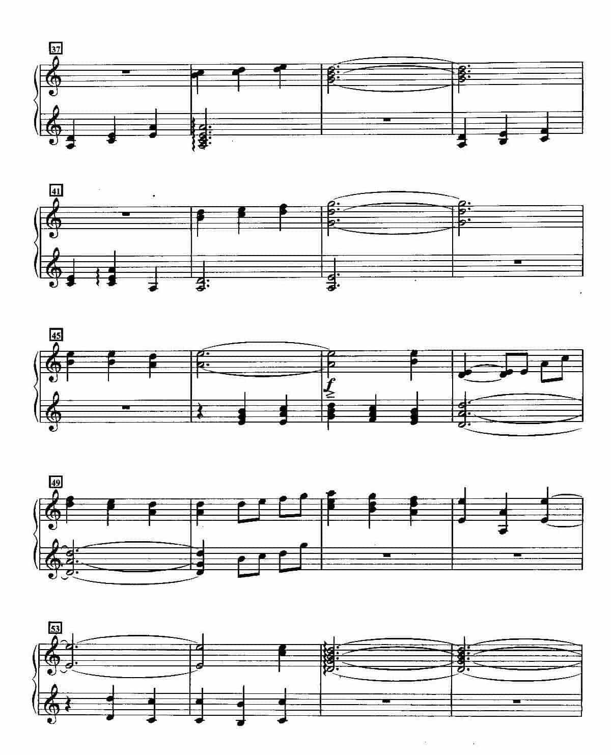 王菲经典歌曲钢琴曲《流浪的红舞鞋》作词／王海涛 作曲／金武嶙_第3张