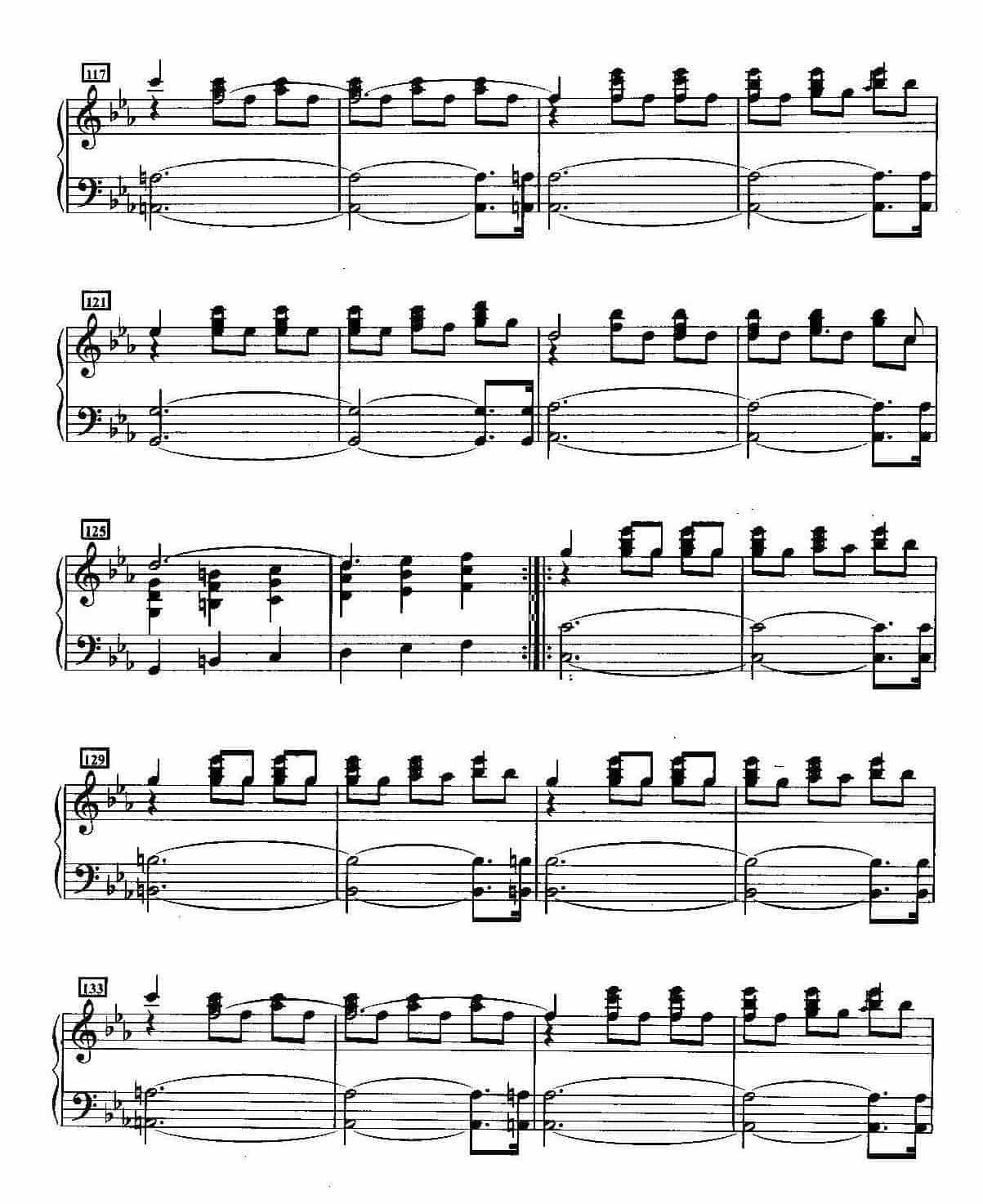 王菲经典歌曲钢琴曲《流浪的红舞鞋》作词／王海涛 作曲／金武嶙_第7张