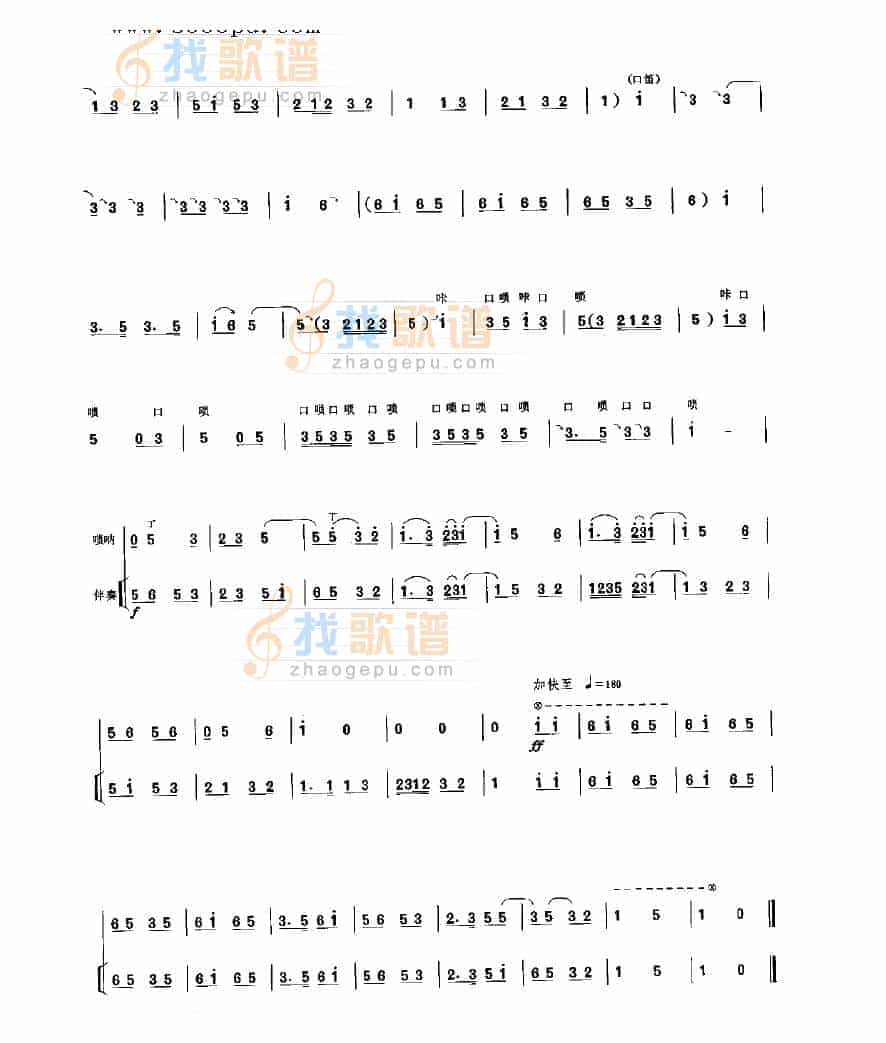 打枣 民乐类 唢呐_第4张