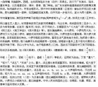 白字戏（现存戏曲剧种简介）